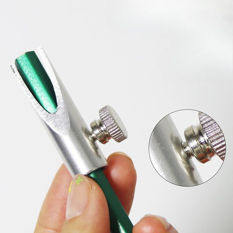 Microblading Eyebrow Pen Sharpening Makeup Tool, Pencil Sharpener - Dual-Sided U-Shaped, Manual Operation, for Beginners & Pros.