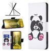 BINFEN COLOR For Nokia G22 Leather Stand Phone Case Pattern Printing Magnetic Clasp Wallet Cover