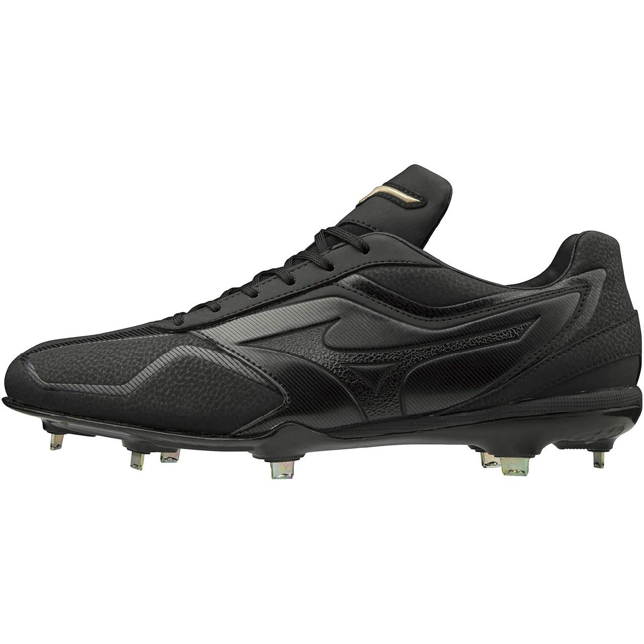 

MIZUNO GE Barrios QS 11GM191200 Black x Black Baseball Shoes with Resin Size Sole, 25.5 (00cm)
