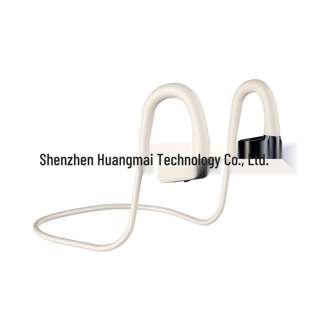 OWS Sports Wireless Earphones: Open-Ear Bluetooth Air Conduction with Secure Hook.