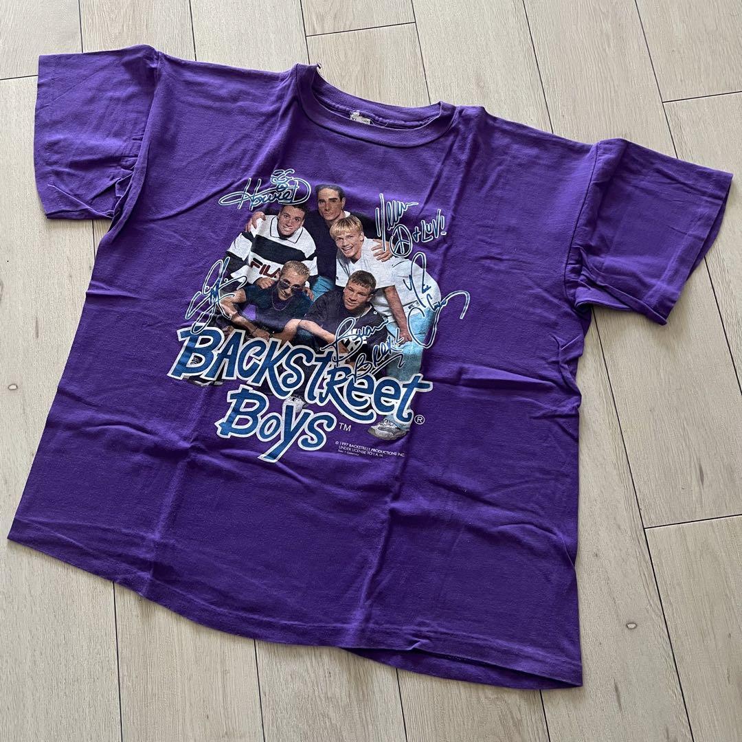 

[USED] raptee backstreetboys vintage 90s T