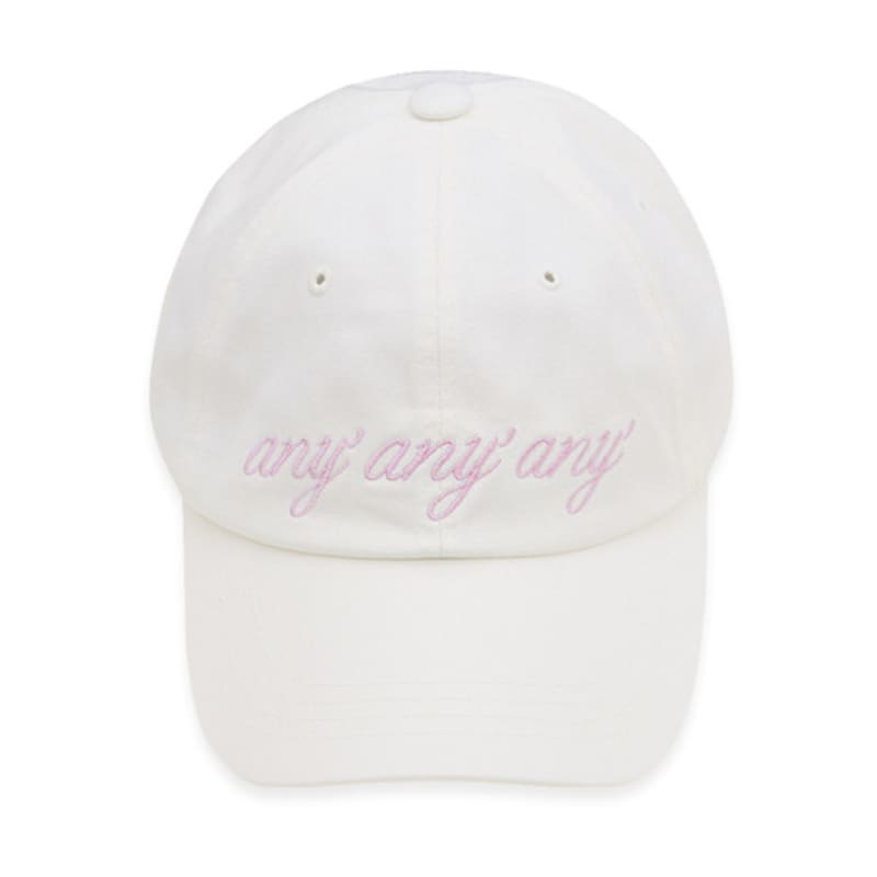 THE ANY Any Lettering Ballcap