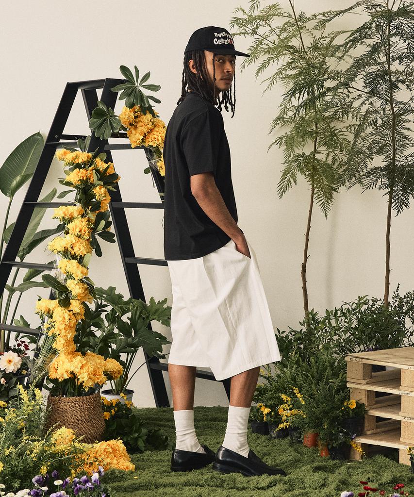 Kosaji Bermuda Tuck Shorts