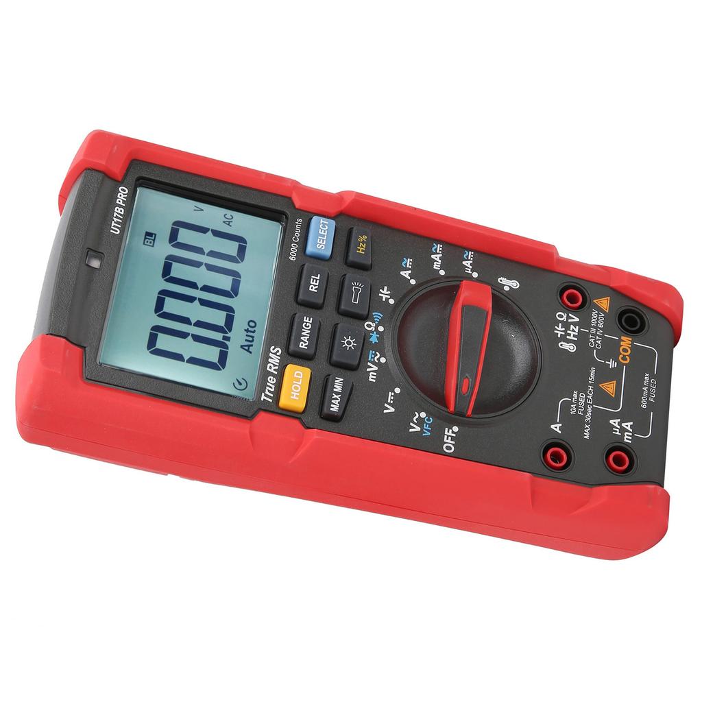 UT17B PRO Digital Multimeter True RMS ACDC Voltage Current Resistance Capacitance Tester