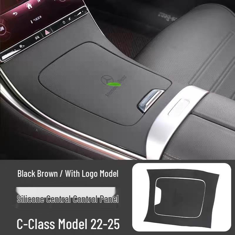 Mercedes-Benz C-Class GLC300L/C260L/C200L Center Console Silicone Anti-slip Mat Interior Accessory