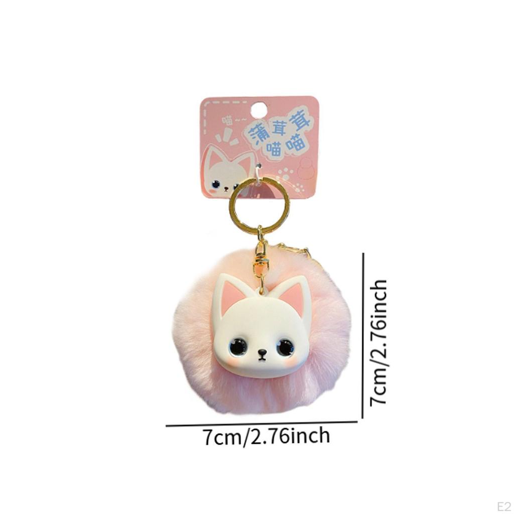 Cat Bag Charm Keychain Doll Accessory for Celebrations