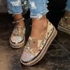 Women Sneakers Casual Large Size Slip-On Diamond Fashion Loafers Trendy Flat Shoes Women Comfortable Rubber Sole Sneakers Women