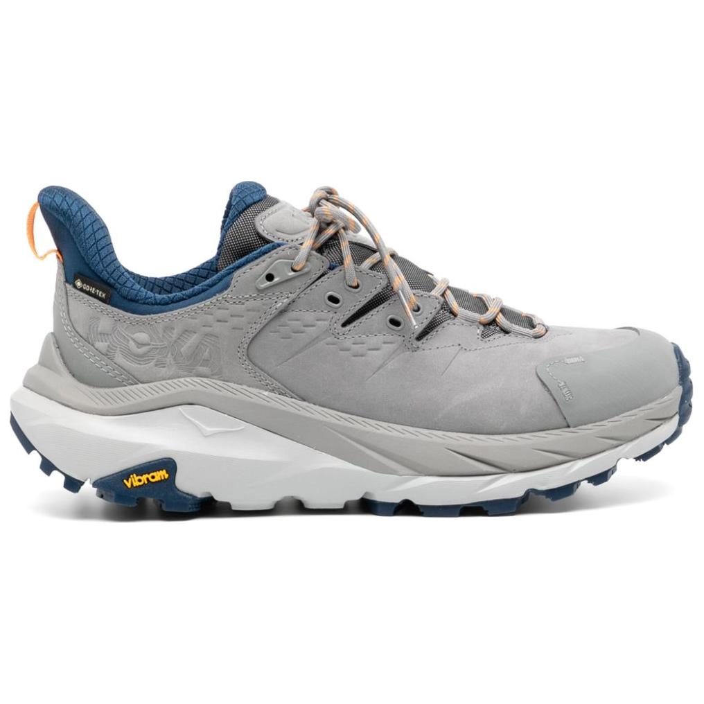 HOKA One One Kaha 2 Low GTX Comfortable Slip-Resistant Durable Hiking Shoes Men Hiking Shoes Gray 1123190F-GLCT