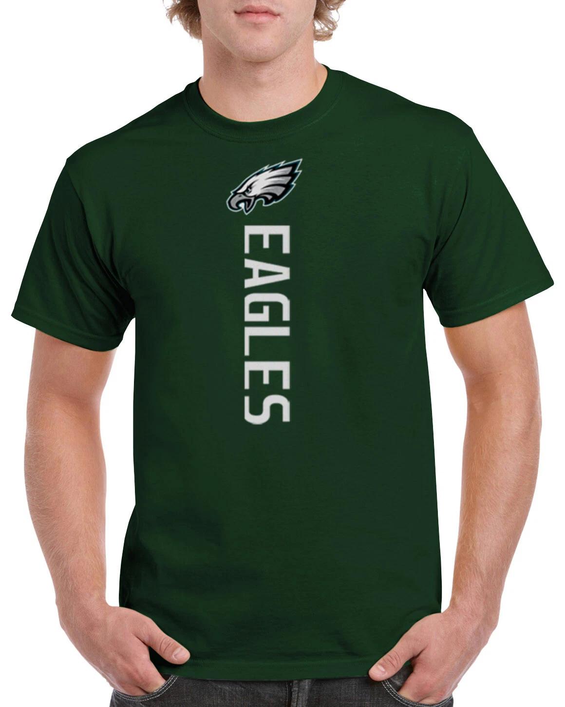 Eagles Vertical T-Shirt Philadelphia Football Philly Phi Vertical Graphic XXXL