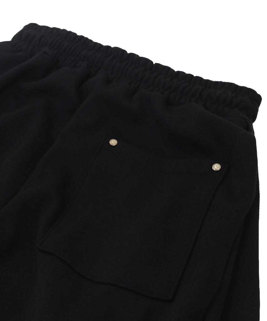 Leondieseu Distressed Side Tuck Sweatpants (Black)