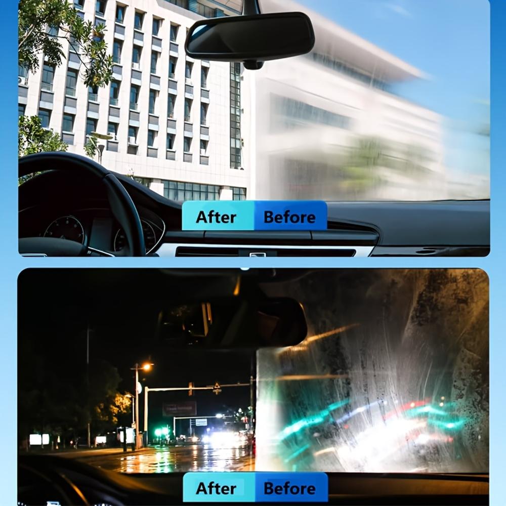 Car Glass Polishing Powder - Scratch Repair & Luster Enhancement | Restore Glass Clarity & Transparency | Suitable for Various G