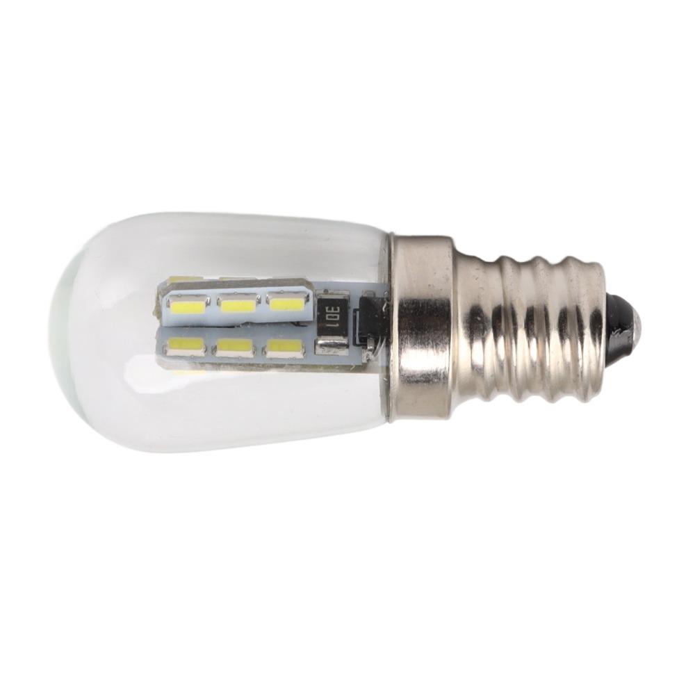 5 Pack E12 Refrigerator Light Bulbs 220V LED Mini Refrigerator Lights  Ceiling Fan