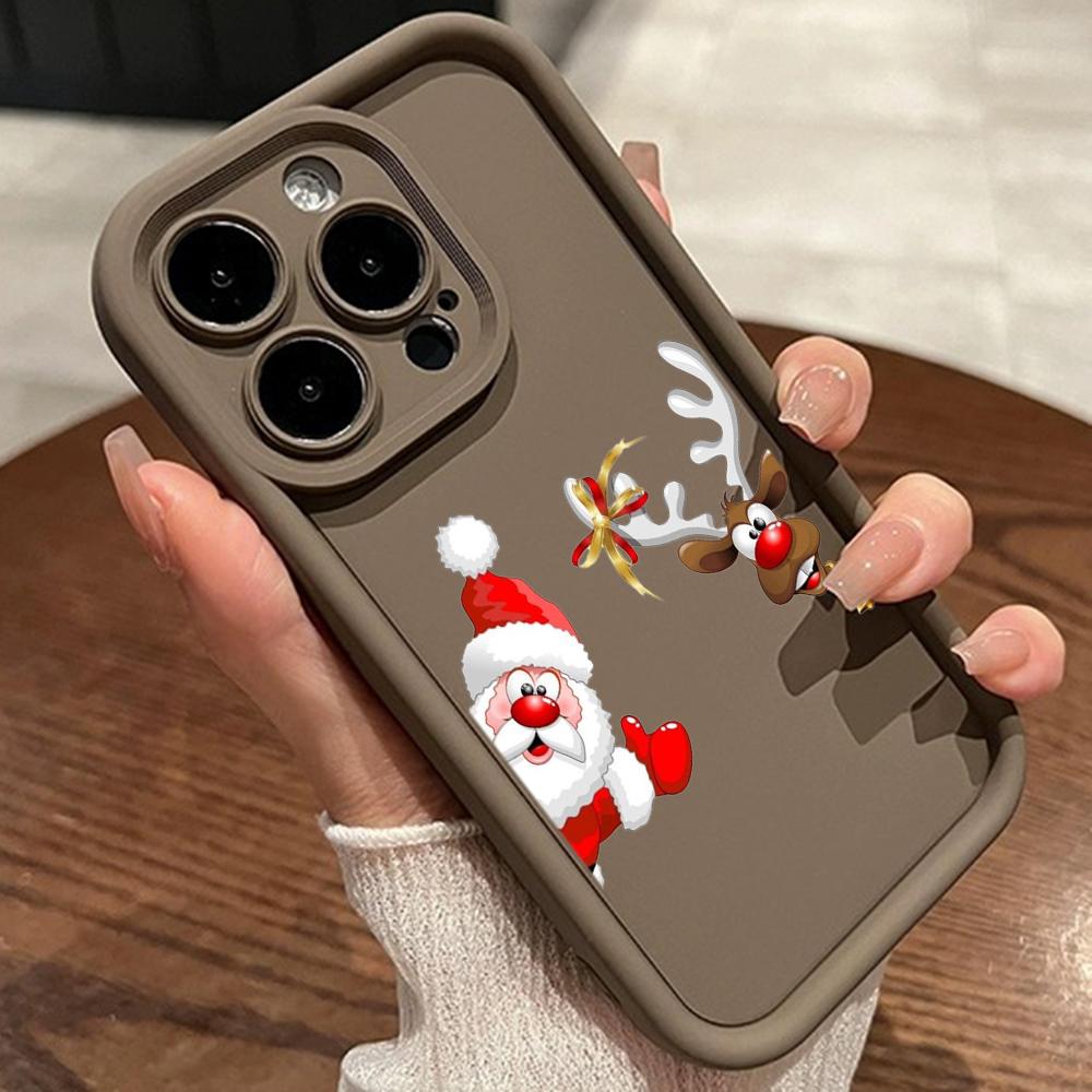 

Мягкий чехол Sky Eye Ladder для Samsung A06 A15 A25 A35 A55 S23 S24 FE Все модели Samsung Чехлы для телефонов Силиконовый чехол NY24 Новый год Счастливого Рождества искусство Samsung A05