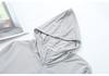 Summer Plus Size Women's Hooded Sun Protection Cardigan - Long Sleeve Versatile Jacket