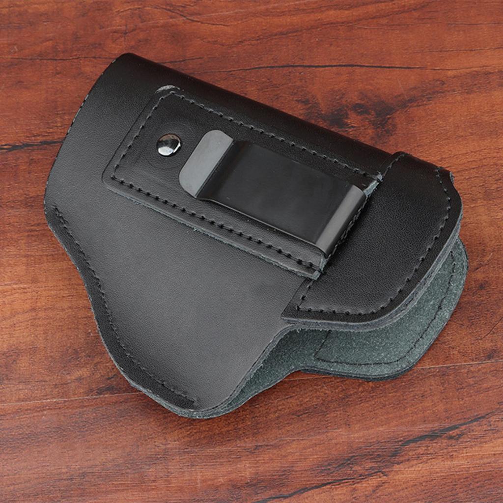 Leder Verdecktes Trageholster Outdoor Taktisches Jagdholster Linke/Rechte Hand Pistolenholster für Männer und Frauen
