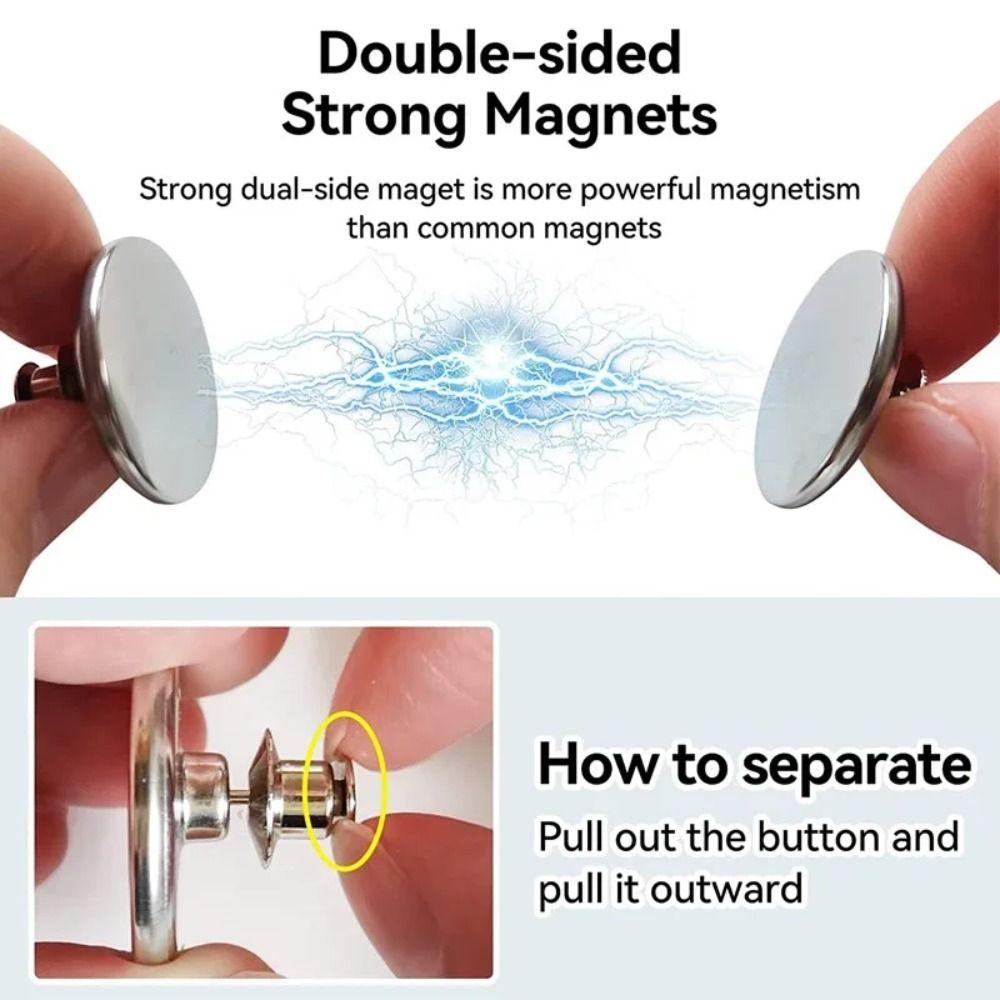 Lightproof Design Magnetic Curtain Button Holder Curtain Magnetic Clips  Window Curtain