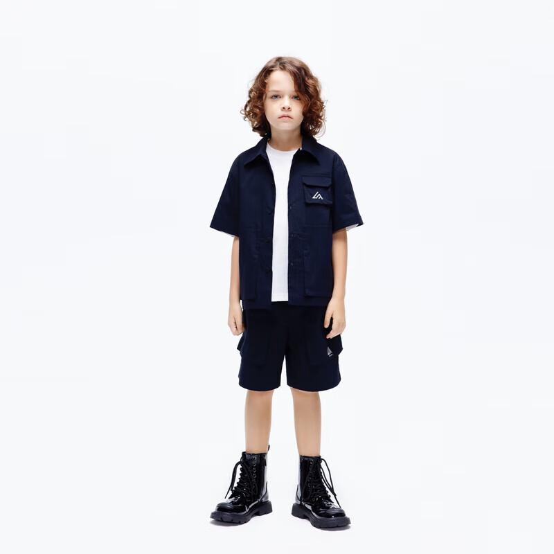 little MO&Co. Boys  Summer Workwear Shorts 130