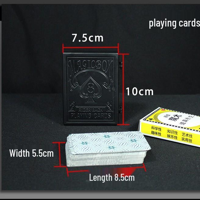 

Dream God Magic Props: Torn Card & Paper Restoration for Stage Performance Box + Playing Cards + Magnet