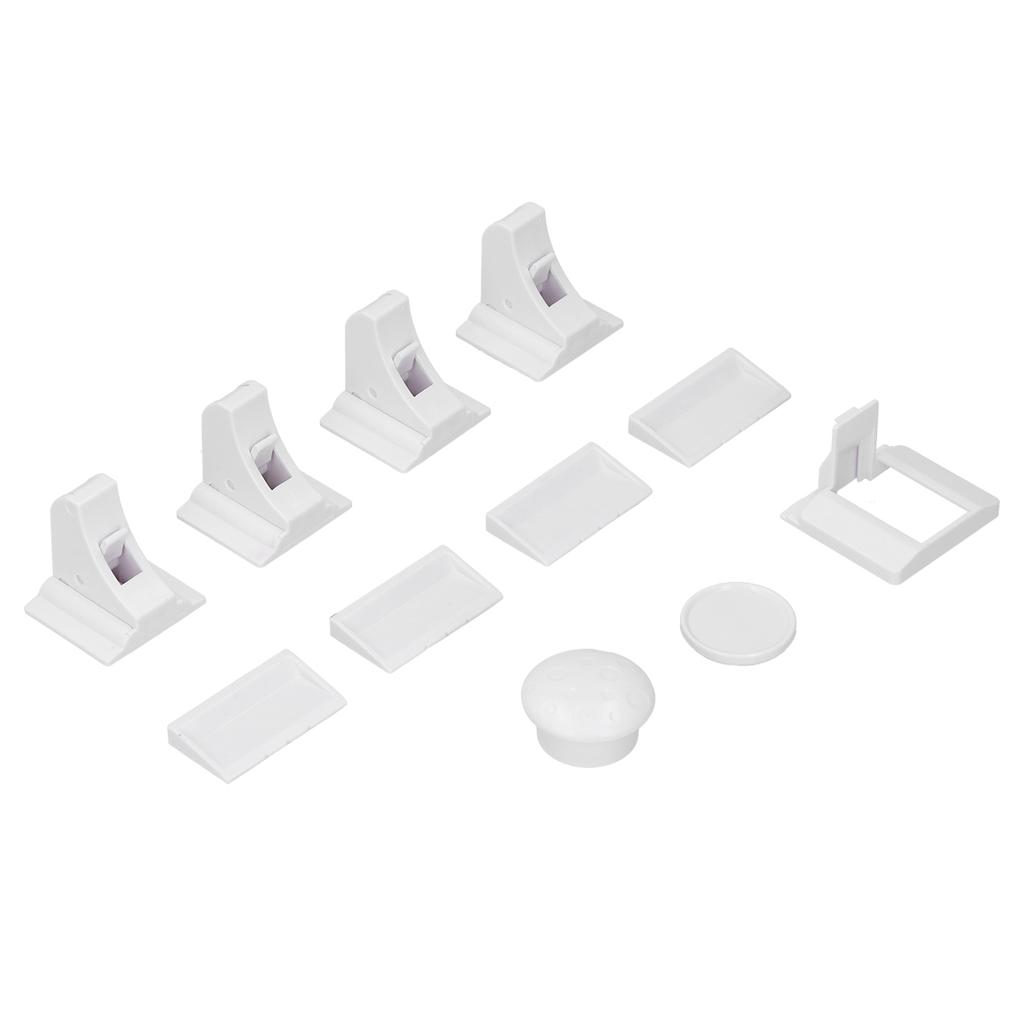 Magnetic Concealed Drawer Lock Multifunctional Child Safety Lock for Home Door Cabinet