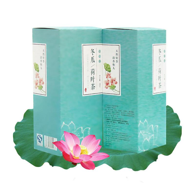 Wachskürbis Lotusblatttee mit Rose Chrysantheme Weißdorn