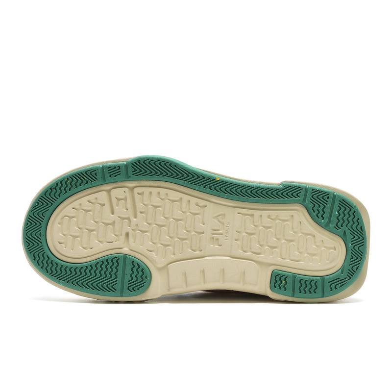 FILA Fosso Color Block Fashion Trendy Fresh Vitality Low Top Canvas Shoes Women sneaker White Pink F12W432308FAP