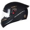 Motorcycle helmet winter riding men's and women's locomotive full helmet winter electric motorcycle helmet