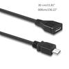 Micro USB TypeB 5Pin Male to Female Extension Cable Power Supply Wire Charging Cable Full Pin Connector Accessories