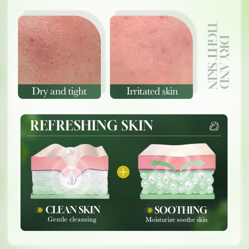 Spot Cleanser 100g Houttuynia cordata amino acid soothing facial cleanser skin care products