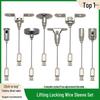 Steel Wire Rope for Hanging Picture Frames and Advertising Boards with Safety Hook
