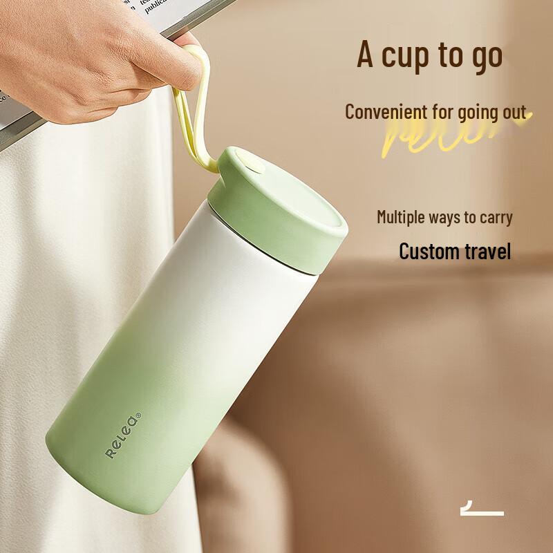 Wushw Living 360ml Insulated Stainless Steel Thermos Cup