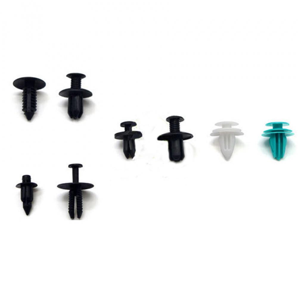 405Pcs Plastic Car Mixed Bumper Door Fender Liner Fastener Clip +50Pcs Cable Tie