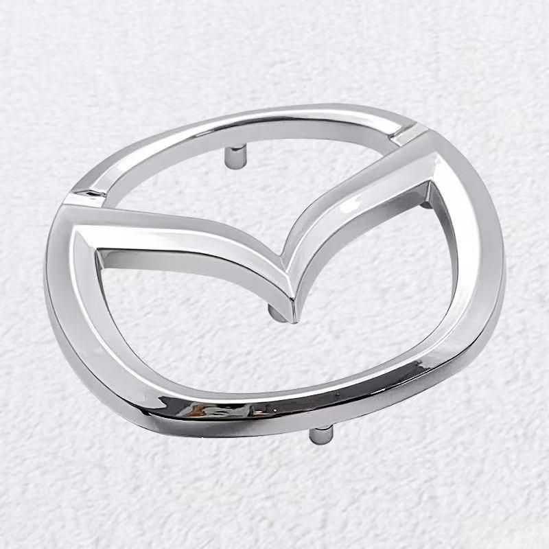 

1pcs 3D ABS for Mazda 57x45mm Car Steering Wheel covers emblem Sticker steer wheel Badge Decal styling auto Accessories