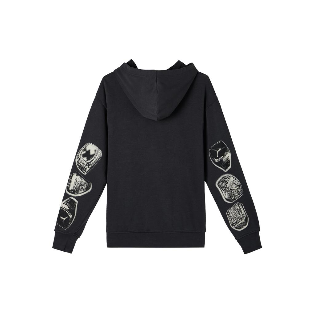 Jordan Mvp Fw24 Knitted Pullover Hoodie Long Sleeve Sweatshirt Men Sweatshirt Black HV9225045