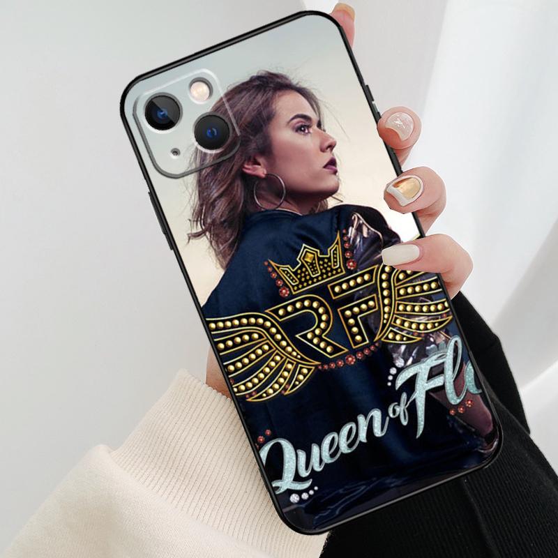 The Queen of Flow Phone Case For iPhone 11 12 13 14 15 16 Pro XS Max Mini Cover For iPhone X XR Plus Back Case