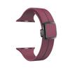 New Magnetic Buckle Silicone Strap For Apple Watch Band 44mm 45mm 38mm 49mm 40 42 41mm Sport Bracelet iWatch ultra 2 9 6 7 8 SE