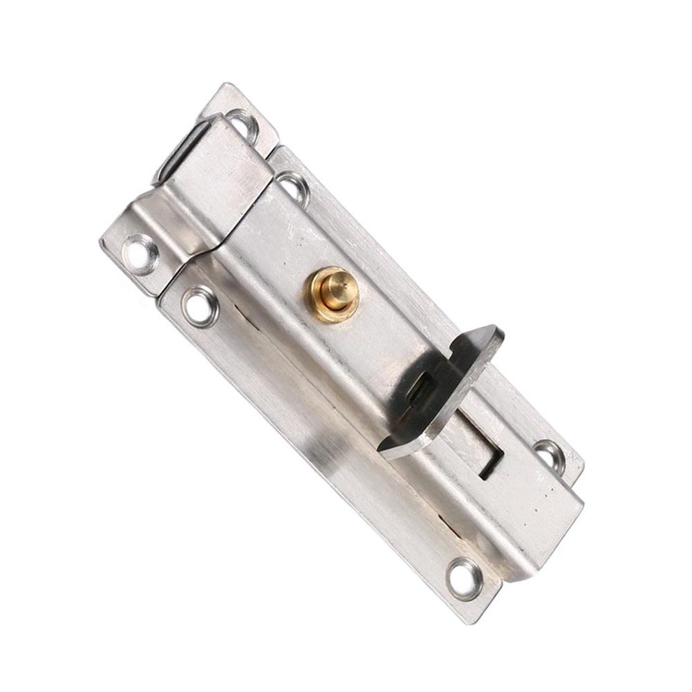 Stainless Steel Mounted Spring Slide Bolt Latch for Gate Door Fence Barn Garage Window and Pet Door Installation