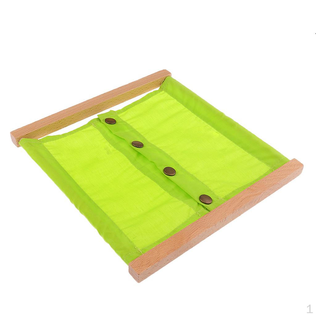 Montessori Early Educational Toy Buttons Dressing