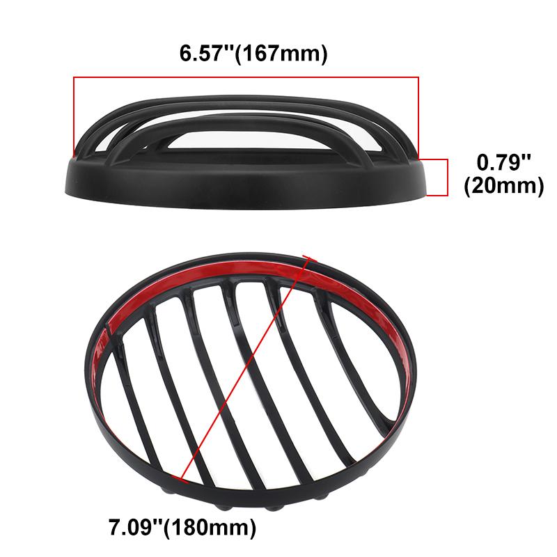 Motorcycle Front Headlight Grill Cover Black Head Light Lamp Guard Protector For Honda Rebel CMX500 2017-2023 CMX1100 2020-2023