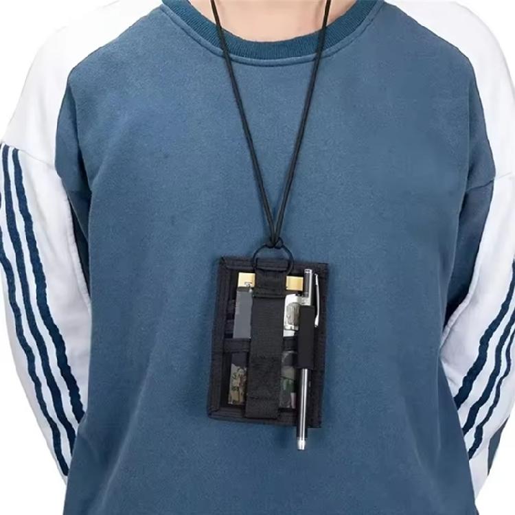 High Performances Tactic Card Carriers Credential Holders Pouches With Nylon Fabric for Easy Access To Cards And Badges