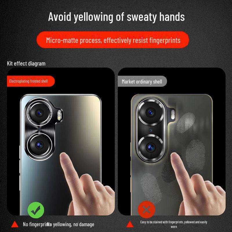 Honor 60 Pro Electroplated Case: Fits Honor 50 Pro/70/80/200 with Premium Protection