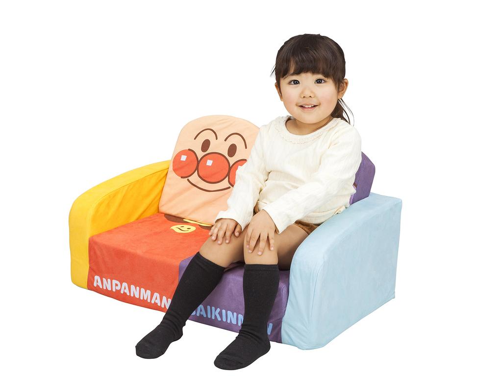 SEGA TOYS Anpanman Miękka dziecięca sofa z funkcją spania