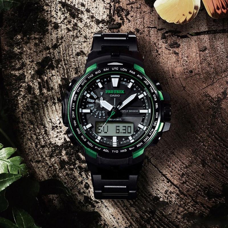 CASIO Men PRO TREK Black Watch PRW-6100FC-1PR PRW-6100FC-1PR