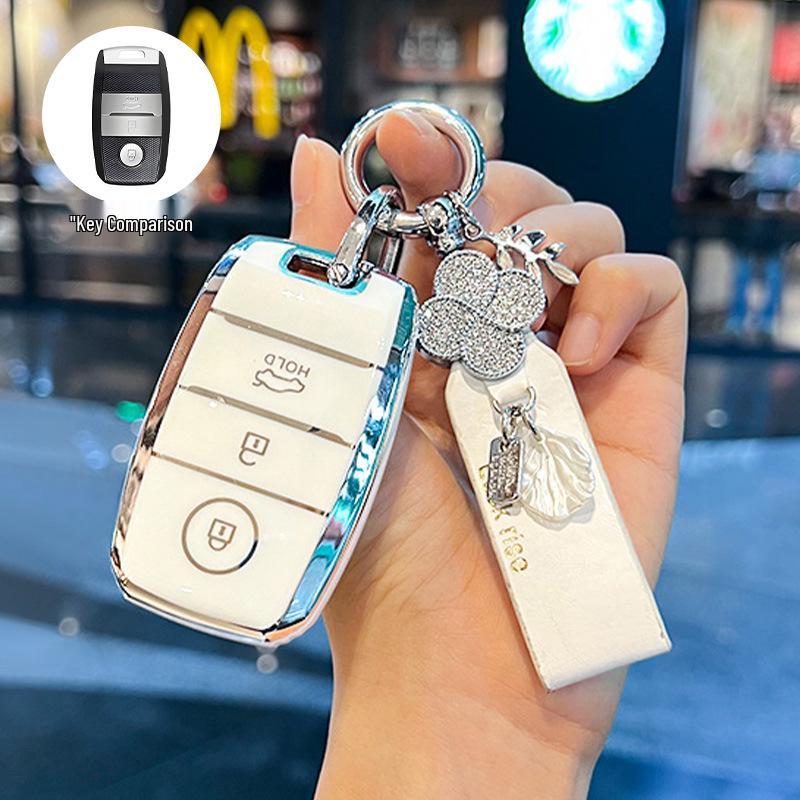 Kia Key Case Shell for K3, K4, K5, KX3, KX5, Sportage, Sorento, Yipao, and K5 Models