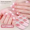 Zhengxiang Waterproof Semi-Cured French Gel Nail Stickers