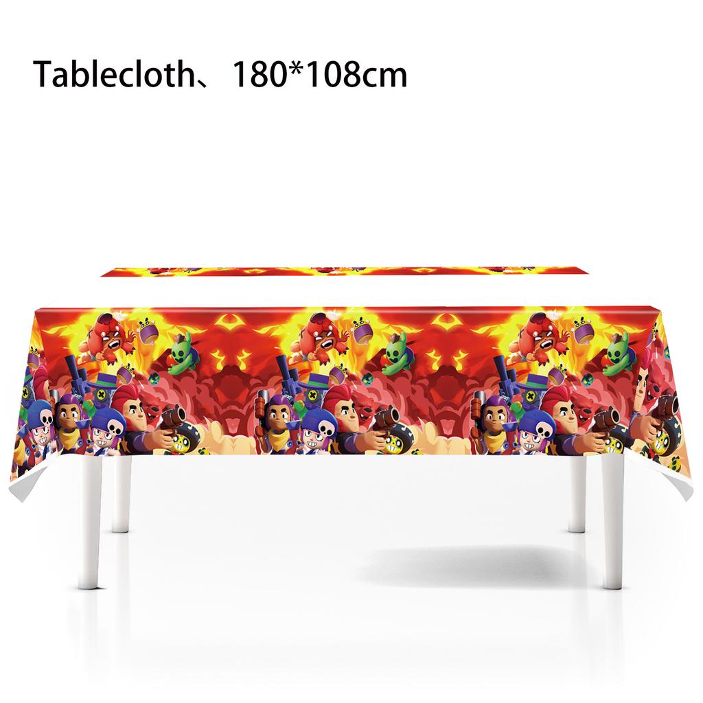 Game thme Birthday Party Decorations Disposable Tableware Tablecloth Plate Cup Napkin Baby Shower Boys Party Favors Supplies