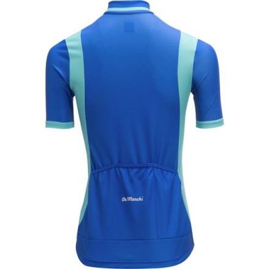 De Marchi Granturismo Light Size Cycling Road Bike Jersey Women's Jersey, Blue, S, Wear,