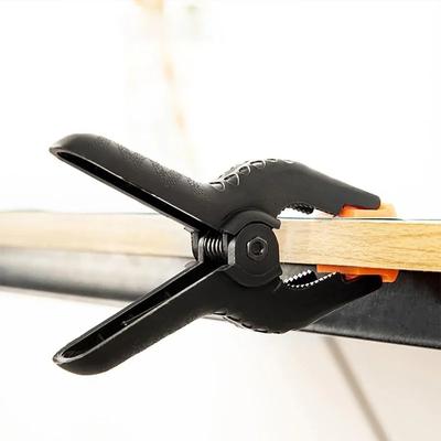 DIY 2/3 Zoll Holzbearbeitung Handwerkzeug Klemme Holzwerker Hand Halteklemme Harter Griff Ratschenauslösung Extrusion Schreinerwerkzeug Klemme