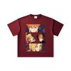 260 GSM Doppelgarn 32er Zähl Garn 100% Baumwolle Haikyu V9 Mülltonnen-Schlacht Aufdruck Unisex Schweres Baumwoll T-Shirt… Mehr