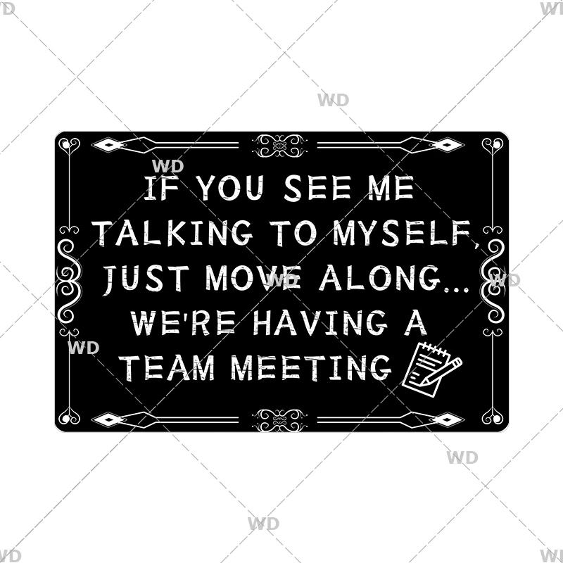 Funny Quote Sarcastic Vintage Posters Life Tin Sign Retro Plaque Metal Plate Wall Art Decor for Home Garden Courtyard Room Gift
