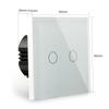 Bingoelec Bestseller Glaspanel 1/2/3/4-fach Modern EU-Stil Touch für Hauswand Schalter